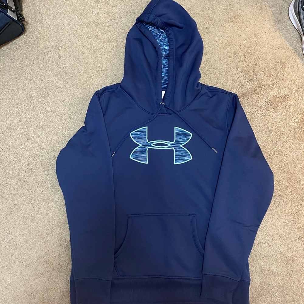 Blue under armor hoodie